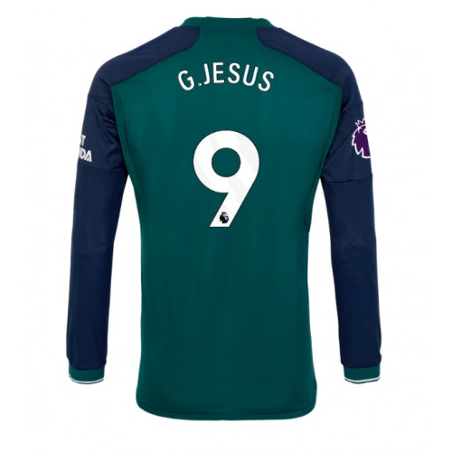 Echipament fotbal Arsenal Gabriel Jesus #9 Tricou Treilea 2023-24 maneca lunga